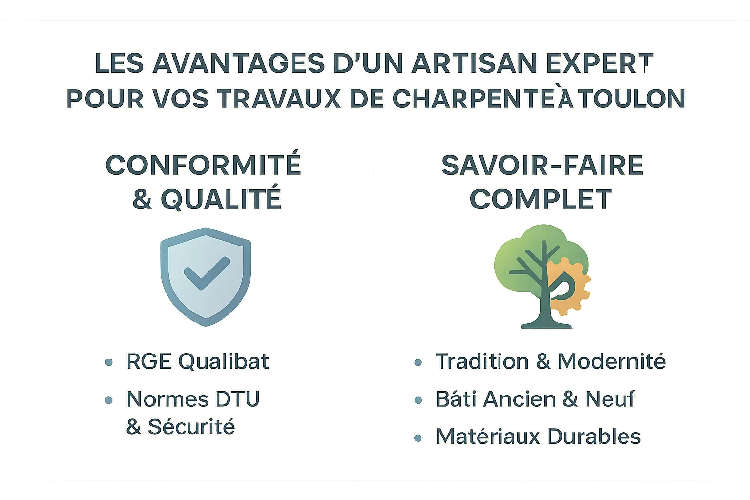 Artisan expert en charpente à Toulon