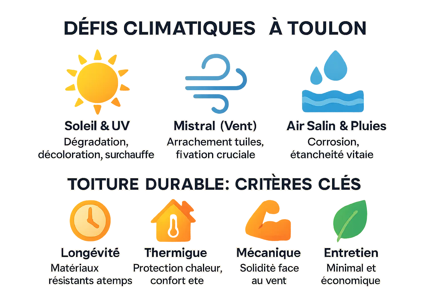 Toiture durable à Toulon face aux défis climatiques