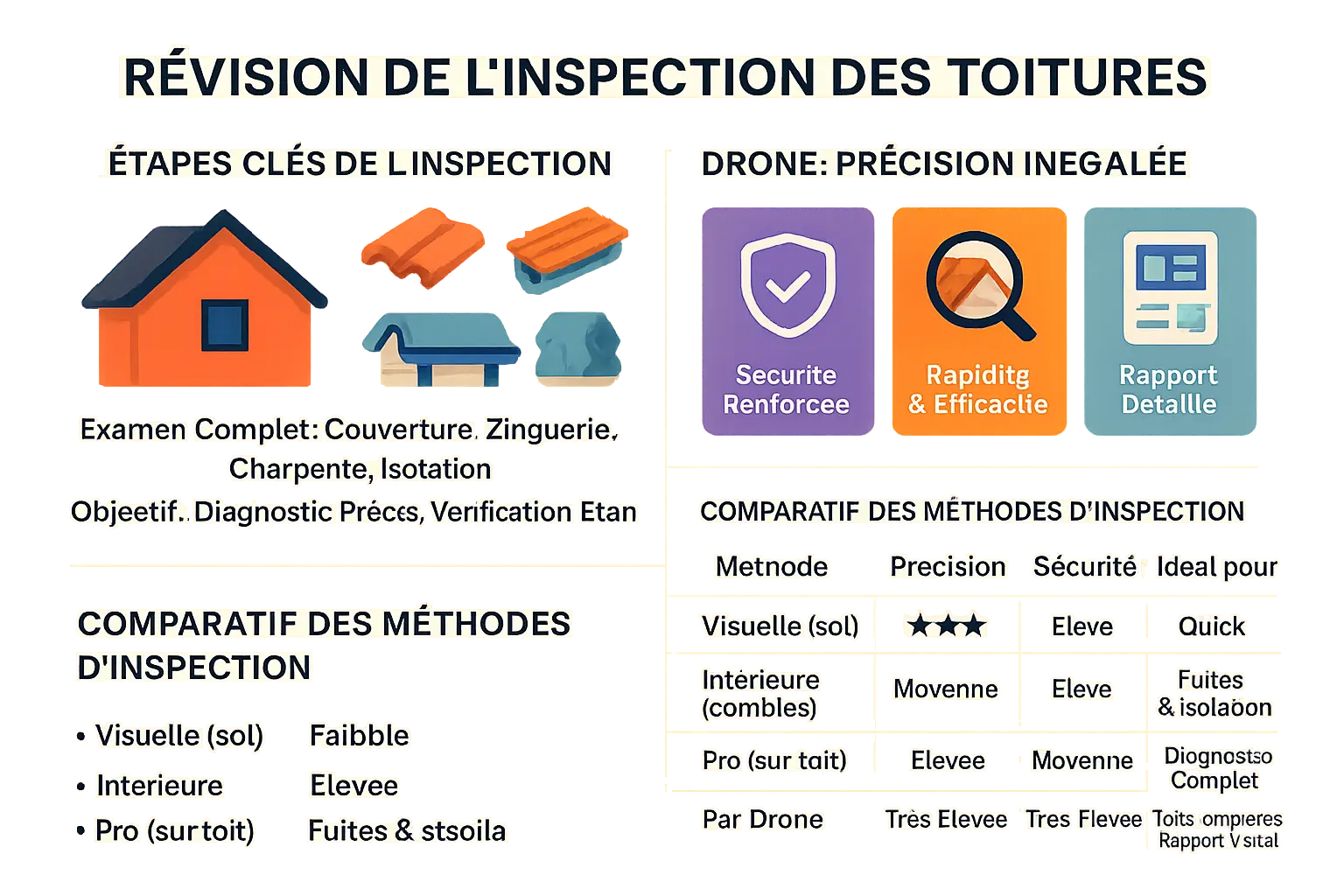 Illustration d'inspection de toiture à Toulon