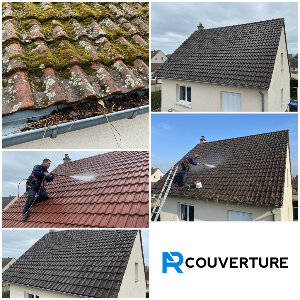 Nettoyage toiture six fours